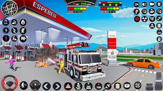 Firefighter: FireTruck Games screenshot 5