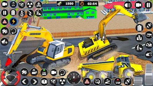 Heavy Drill Excavator Games screenshot 11