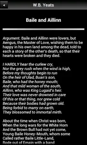 W.B. Yeats - Two Poems screenshot 3