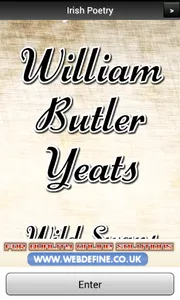 Yeats Wild Swans at Coole screenshot 0