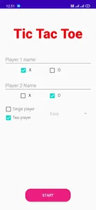 3fitech Tic Tac Game screenshot 1