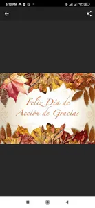Feliz día de acción de gracias screenshot 1