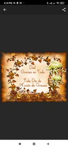Feliz día de acción de gracias screenshot 2