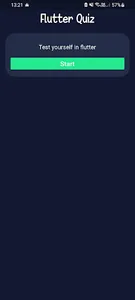 Flutter Quiz screenshot 0