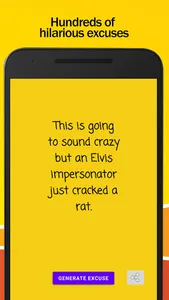Excuse Me - Funny Excuse Maker screenshot 2