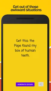Excuse Me - Funny Excuse Maker screenshot 3