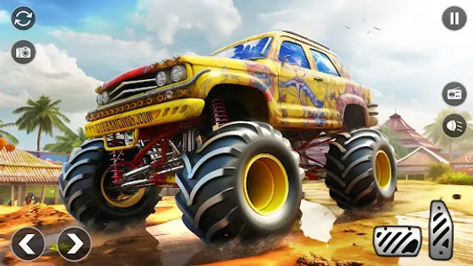 Monster Truck Stunt -Car Crash screenshot 14