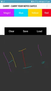 Carry - Carry your notes safel screenshot 1