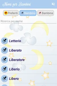 Nomi per Bambini screenshot 2