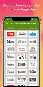 All Daily English Newspaper Ap screenshot 0