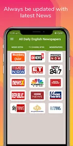 All Daily English Newspaper Ap screenshot 1