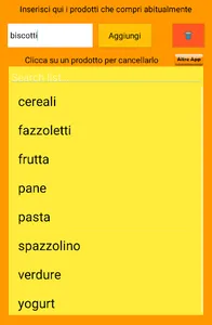 Lista della Spesa screenshot 3