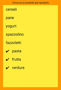Lista della Spesa screenshot 6