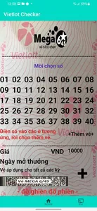 vietlot screenshot 1