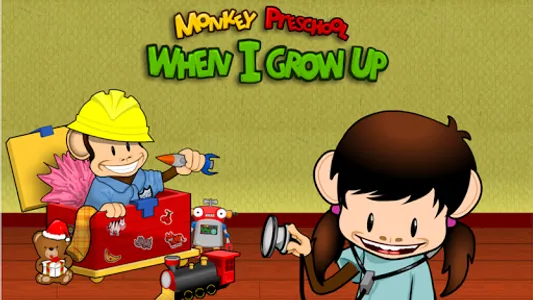 Monkey Preschool:When I GrowUp screenshot 0