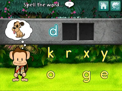 Monkey Word School Adventure screenshot 11