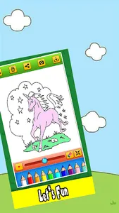 Coloring Book From Unicorn screenshot 4