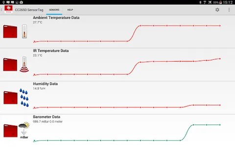 Simplelink SensorTag screenshot 10