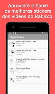 Rabisco Stickers screenshot 0