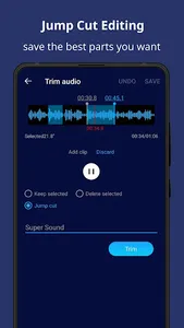 Music Audio Editor, MP3 Cutter screenshot 3