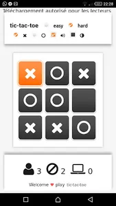 Tic tac toe screenshot 1