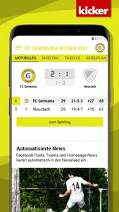FC Germania Bieber screenshot 2