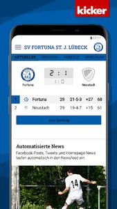 SV Fortuna St. Jürgen Lübeck screenshot 2