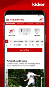 Union Lohne screenshot 1