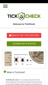 TickCheck - Free Tick Identifi screenshot 0
