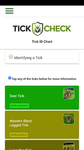 TickCheck - Free Tick Identifi screenshot 3