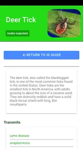TickCheck - Free Tick Identifi screenshot 7
