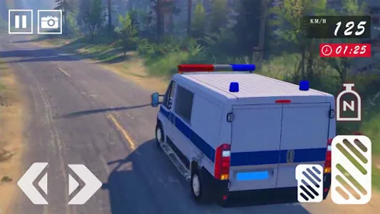 Offroad Police Van Drive Game screenshot 10