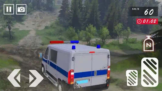 Offroad Police Van Drive Game screenshot 5