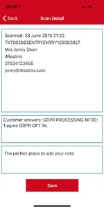 REDBOX Exhibitor App screenshot 1