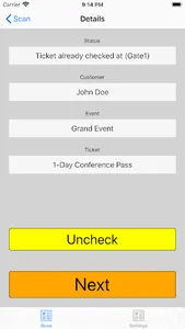 TicketSonic screenshot 2