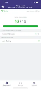 Ticket Tailor Check-in App screenshot 0