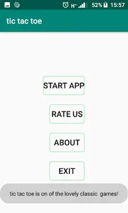 tic tac toe screenshot 1