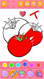 Fruits and Vegetables Coloring screenshot 11