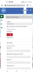 Xét tuyển Đại học Tiền Giang screenshot 2