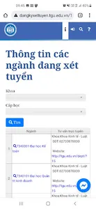 Xét tuyển Đại học Tiền Giang screenshot 4