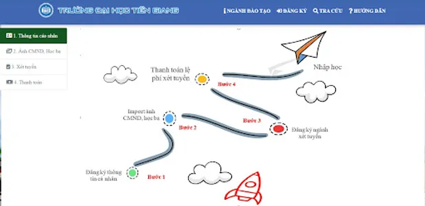 Xét tuyển Đại học Tiền Giang screenshot 7