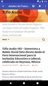 Tiflo Audio screenshot 1
