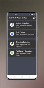 Anti-Theft Touch Smart Alarm screenshot 1