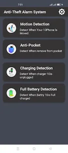 Anti-Theft Touch Smart Alarm screenshot 10