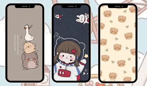 Cute Kawaii Wallpaper HD screenshot 0