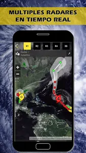 Huracanes y Tormentas actuales screenshot 1