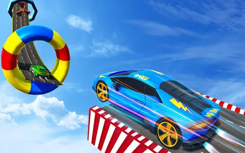 Mega Classic Car Stunts 3D - G screenshot 0