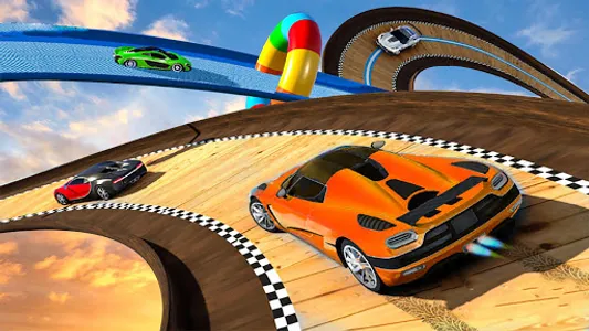 Mega Classic Car Stunts 3D - G screenshot 13