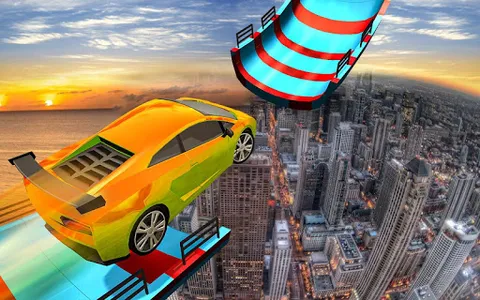 Mega Classic Car Stunts 3D - G screenshot 2