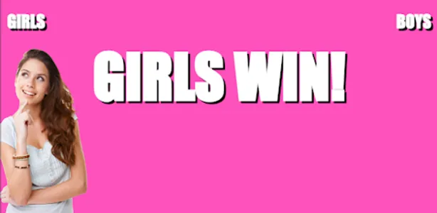 Boys VS Girls Tapping screenshot 2
